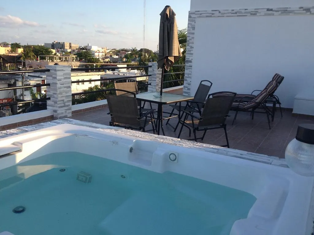 *** Apartmanhotel Condotel Ca'Del Sol Playa del Carmen Mexikó